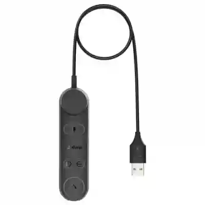 Telecomanda control Jabra Engage 50 II Link UC pentru casti, USB-A, Black