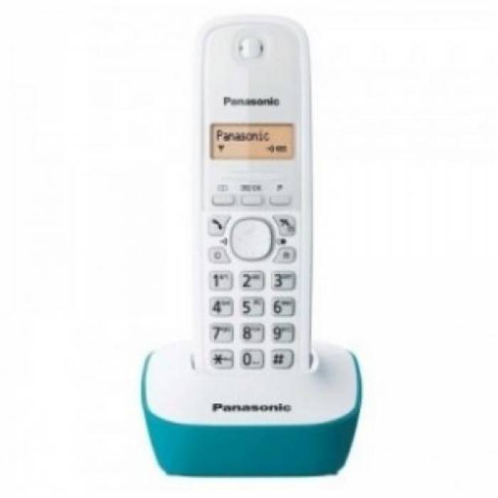 Telefon Fix Panasonic DECT digital KX-TG1611FXC, White-Blue