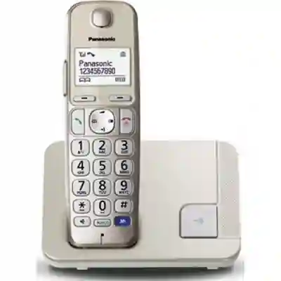 Telefon Fix Panasonic DECT KX-TGE210FXN, silver