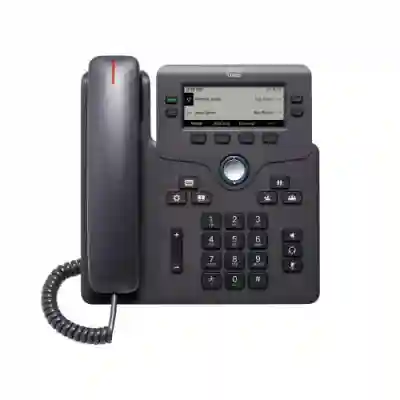 Telefon IP Cisco 6841, 4 Lini, Black