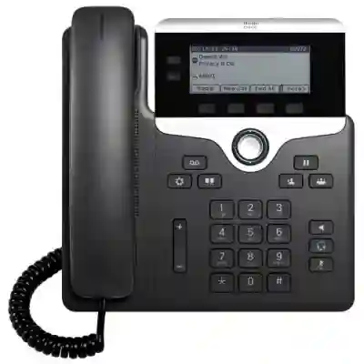 Telefon IP Cisco 7821 with MPP, 2 lini,  Black
