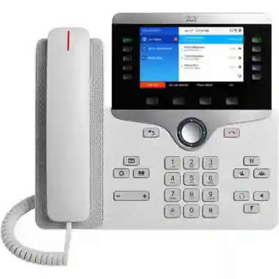 Telefon IP Cisco 8861, 5 Lini, PoE, White