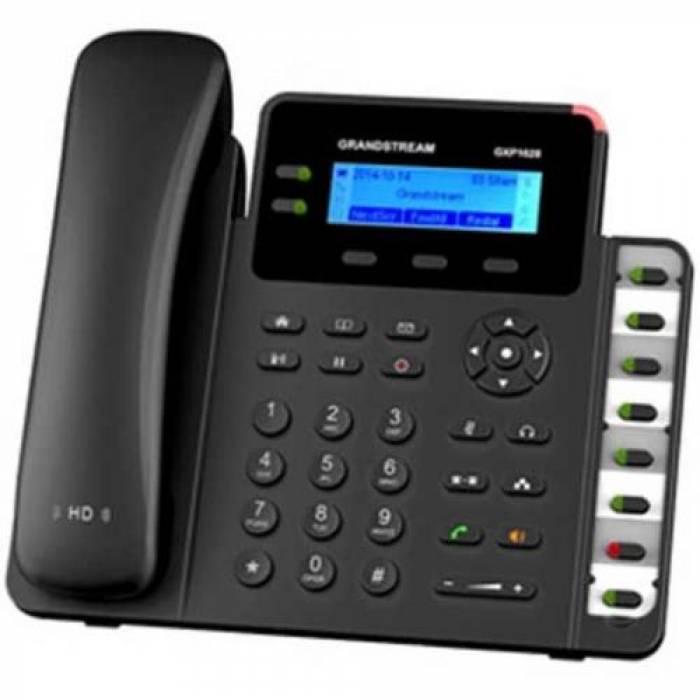 Telefon IP Grandstream GXP1628 IP PHONE, 2 Conturi SIP, PoE, Gigabit
