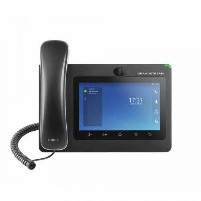 Telefon IP Grandstream Networks GXV3370, 16 lini, PoE, Black