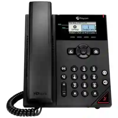Telefon IP Polycom VVX150, 2 Lini, Black 
