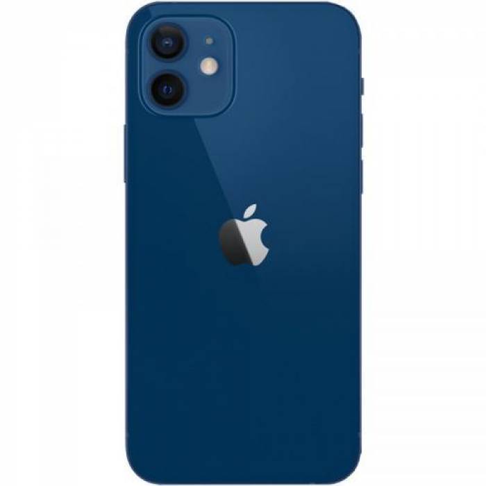 Telefon Mobil Apple iPhone 12, Dual SIM, 128GB, 4GB RAM, 5G, Blue