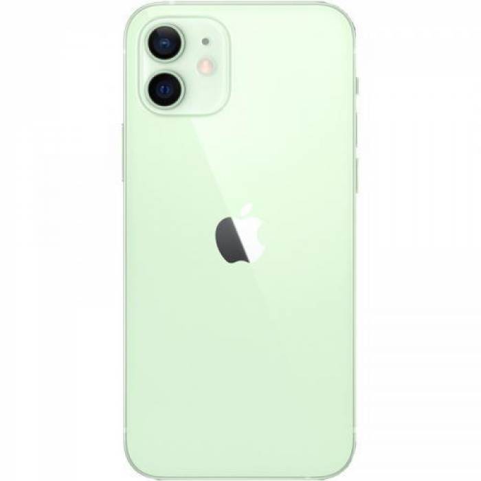 Telefon Mobil Apple iPhone 12, Dual SIM, 128GB, 4GB RAM, 5G, Green