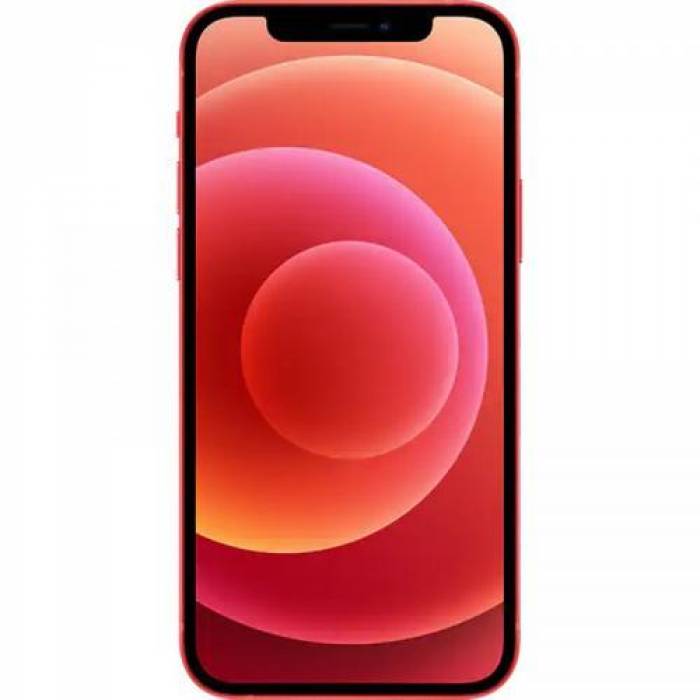 Telefon Mobil Apple iPhone 12 Mini, Dual SIM, 128GB, 4GB RAM, 5G, Red