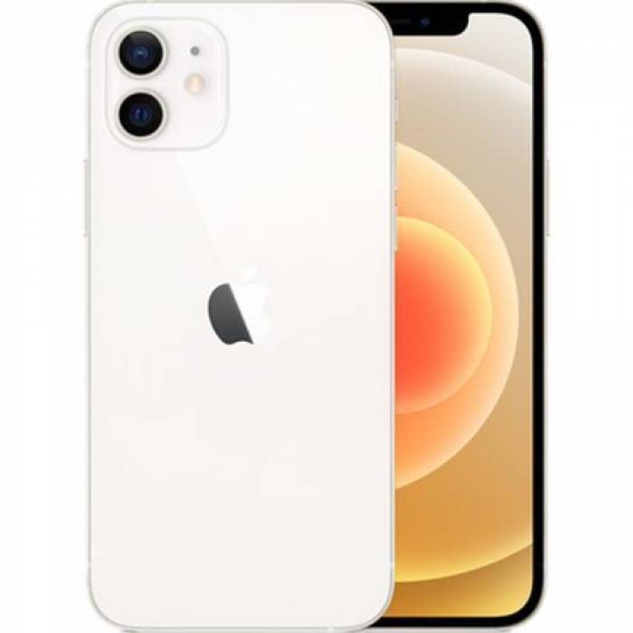 Telefon Mobil Apple iPhone 12 Mini, Dual SIM, 128GB, 4GB RAM, 5G, White Telefon Mobil Apple iPhone 12 Mini, Dual SIM, 128GB, 4GB RAM, 5G, White