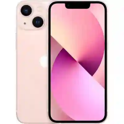 Telefon Mobil Apple iPhone 13 Mini, Dual SIM Hybrid, 128GB, 4GB RAM, 5G, Pink