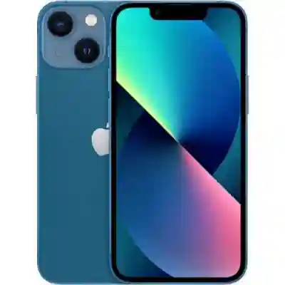 Telefon Mobil Apple iPhone 13 Mini, Dual SIM Hybrid, 512GB, 4GB RAM, 5G, Blue