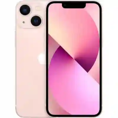 Telefon Mobil Apple iPhone 13 Mini, Dual SIM Hybrid, 512GB, 4GB RAM, 5G, Pink