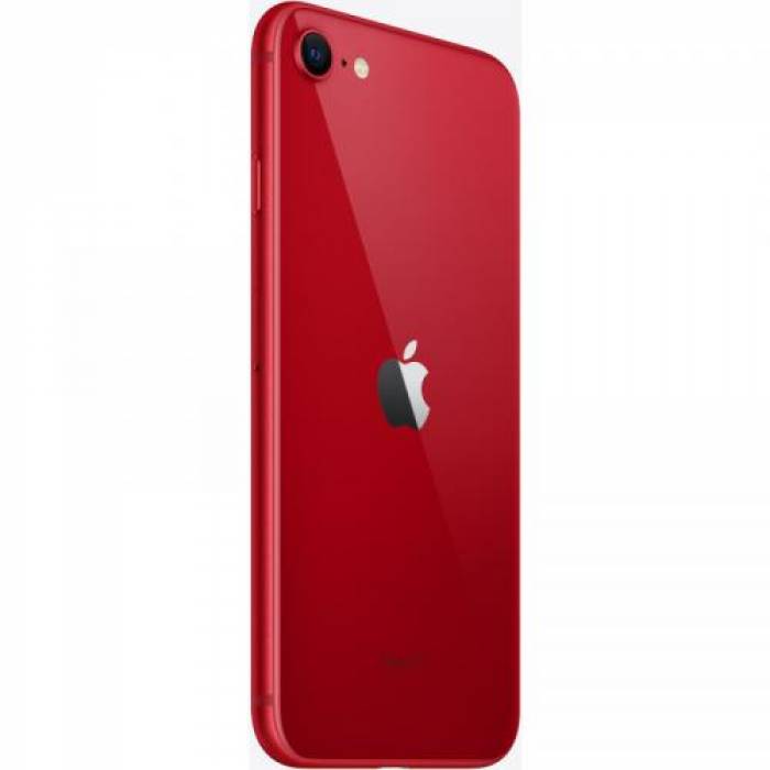 Telefon Mobil Apple iPhone SE 3 (2022), Dual SIM Hybrid 64GB, 4GB RAM, 5G, Red