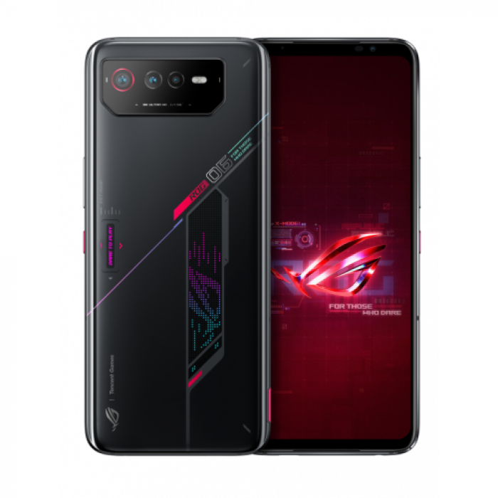 Telefon Mobil ASUS ROG Phone 6 AI2201-1A010EU, Dual SIM, 256GB, 12GB RAM, 5G, Phantom Black