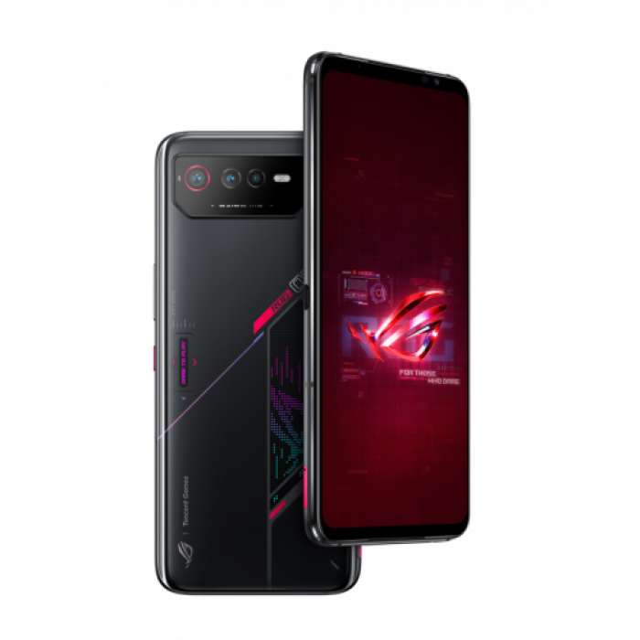 Telefon Mobil ASUS ROG Phone 6 AI2201-1A010EU, Dual SIM, 256GB, 12GB RAM, 5G, Phantom Black