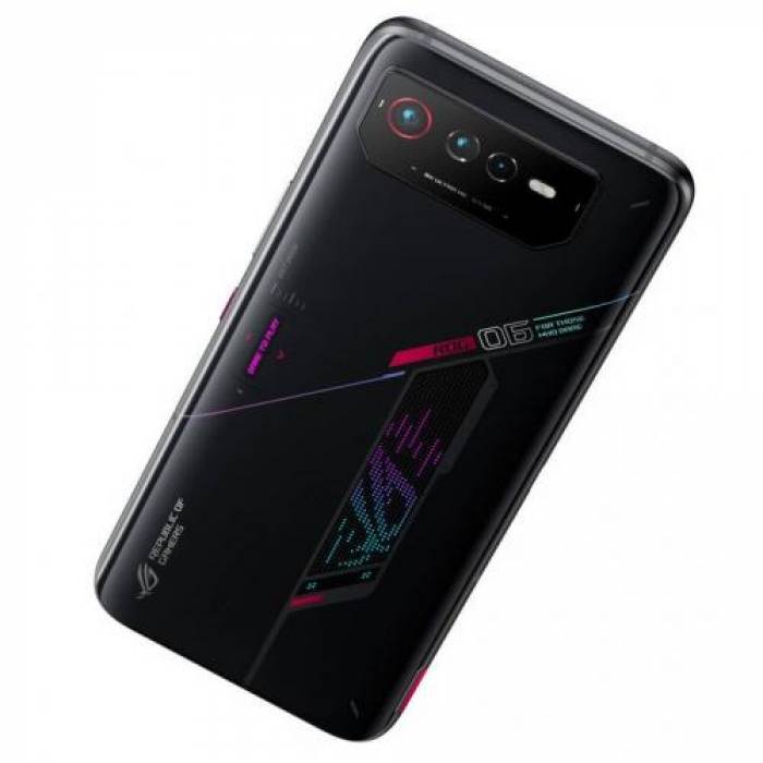 Telefon Mobil ASUS ROG Phone 6 AI2201-1A010EU, Dual SIM, 256GB, 12GB RAM, 5G, Phantom Black