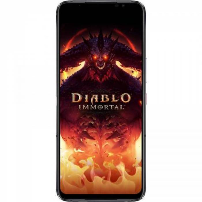 Telefon Mobil ASUS ROG Phone 6 Diablo Immortal Edition AI2201-6B082EU, Dual SIM, 512GB, 16GB RAM, 5G, Hellfire Red