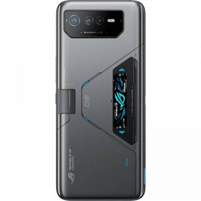 Telefon Mobil ASUS ROG Phone 6D Ultimate AI2203-3E008EU, Dual SIM, 512GB, 16GB RAM, 5G, Space Grey