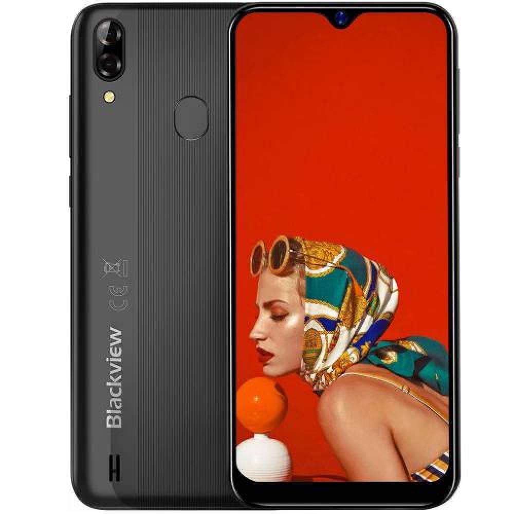Custodia In Pelle PU Con Supporto E Slot Per Carte Per Blackview A60 PRO - Marrone, Stile Retro