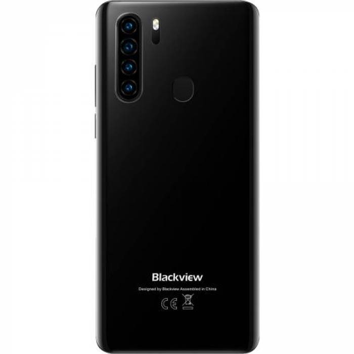 Telefon mobil Blackview A80 Plus Dual SIM, 64GB, 4GB RAM, 4G, Black
