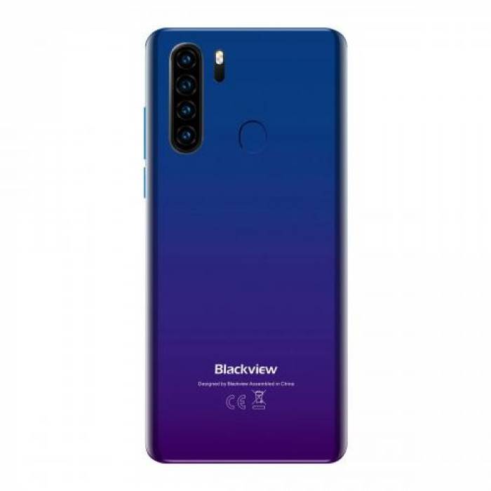 Telefon mobil Blackview A80 Plus Dual SIM, 64GB, 4GB RAM, 4G, Blue