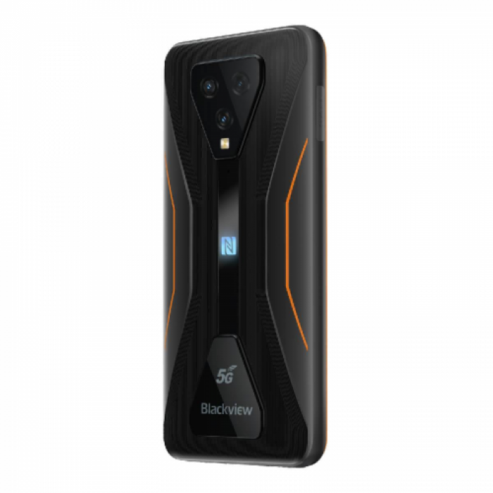 Telefon mobil Blackview BL5000 Dual SIM, 128GB, 8GB RAM, 5G, Orange
