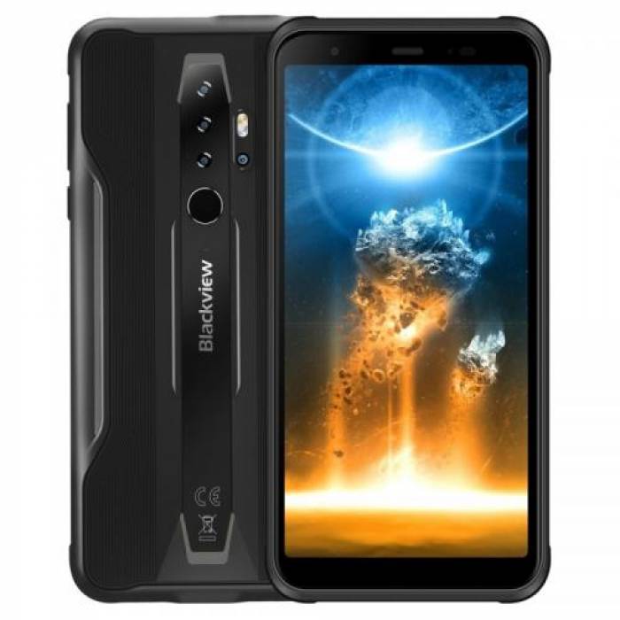 Telefon mobil Blackview BV6300 Pro Dual SIM, 128GB, 6GB RAM, 4G, Black