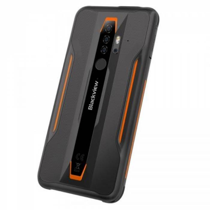 Telefon mobil Blackview BV6300 Pro Dual SIM, 128GB, 6GB RAM, 4G, Orange