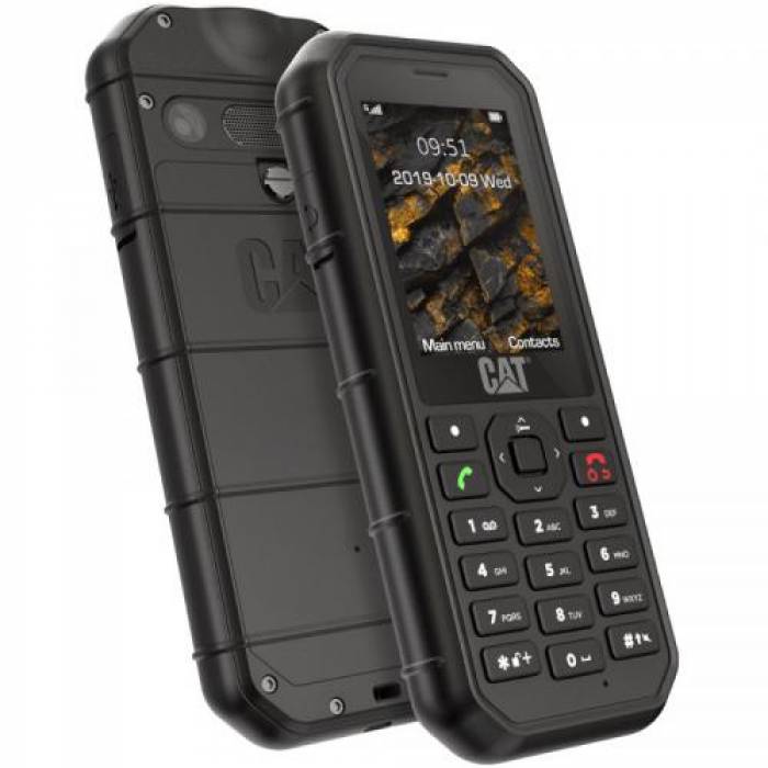 Telefon mobil Caterpillar CAT B26 Dual SIM, 2G, Black