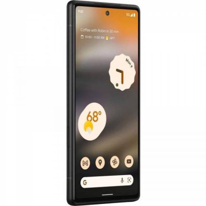Telefon Mobil Google Pixel 6a, Single SIM, 128GB, 6GB RAM, 5G, Charcoal