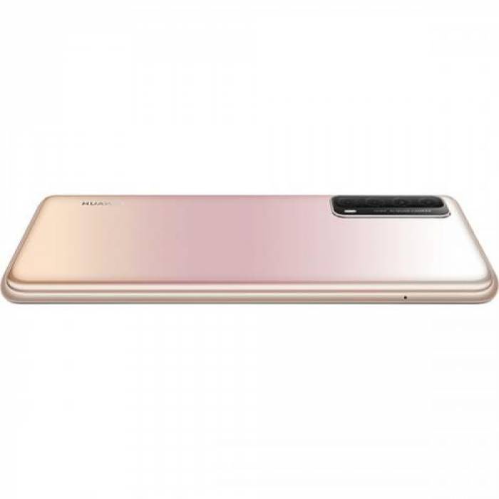 Telefon mobil Huawei P Smart (2021), Dual SIM, 128GB, 4GB RAM, 4G, Blush Gold