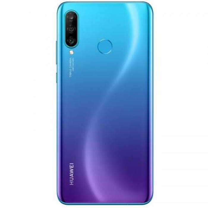 Telefon Mobil Huawei P30 Lite Dual SIM, 128GB, 4G, Peacock Blue