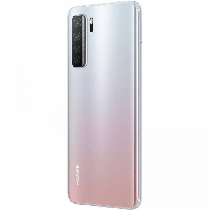 Telefon Mobil Huawei P40 Lite Dual SIM, 128GB, 6GB RAM, 5G, Silver Space