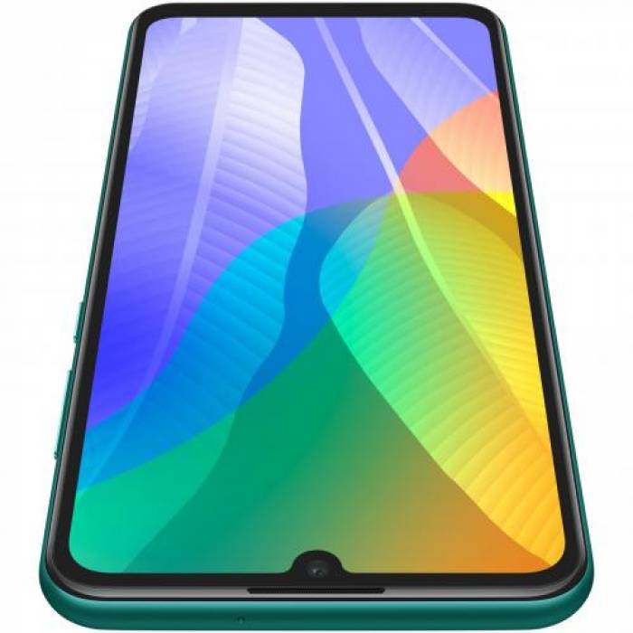 Telefon mobil Huawei Y6P Dual SIM, 64GB, 3GB RAM, 4G, Emerald Green