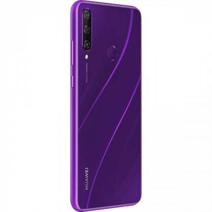 Telefon mobil Huawei Y6p Dual SIM, 64GB, 4G, Phantom Purple