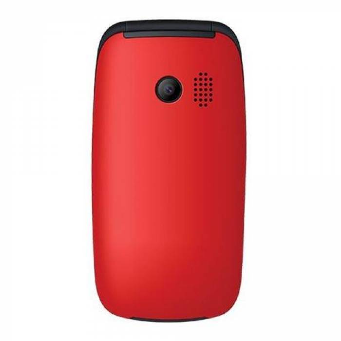 Telefon mobil Maxcom Comfort MM817, Dual SIM, 2G, Red + Statie de incarcare