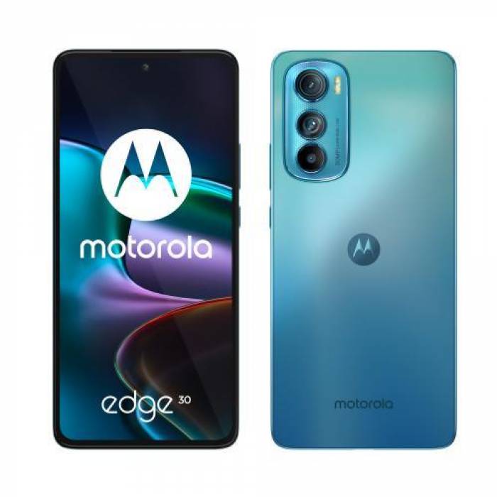 Telefon Mobil Motorola Edge 30 Dual SIM, 128GB, 8GB RAM, 5G, Green