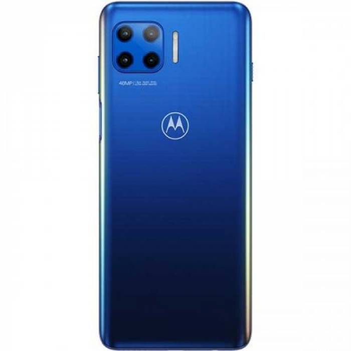 Telefon Mobil Motorola Moto G 5G Plus Dual SIM, 64GB, 4GB RAM, 5G, Surfing Blue