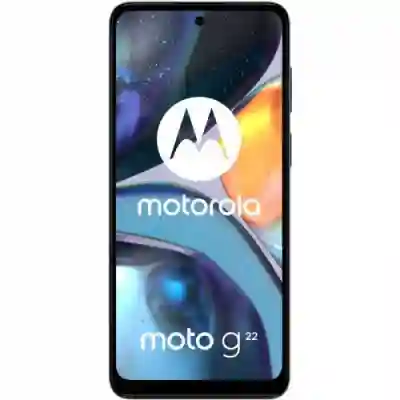 Telefon Mobil Motorola Moto G22 Dual SIM, 64GB, 4GB RAM, 4G, Cosmic Black
