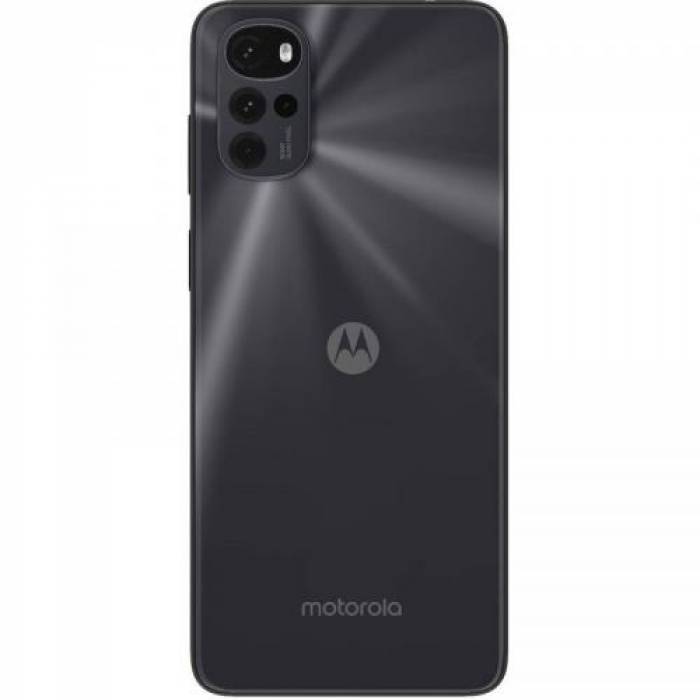 Telefon Mobil Motorola Moto G22 Dual SIM, 64GB, 4GB RAM, 4G, Cosmic Black