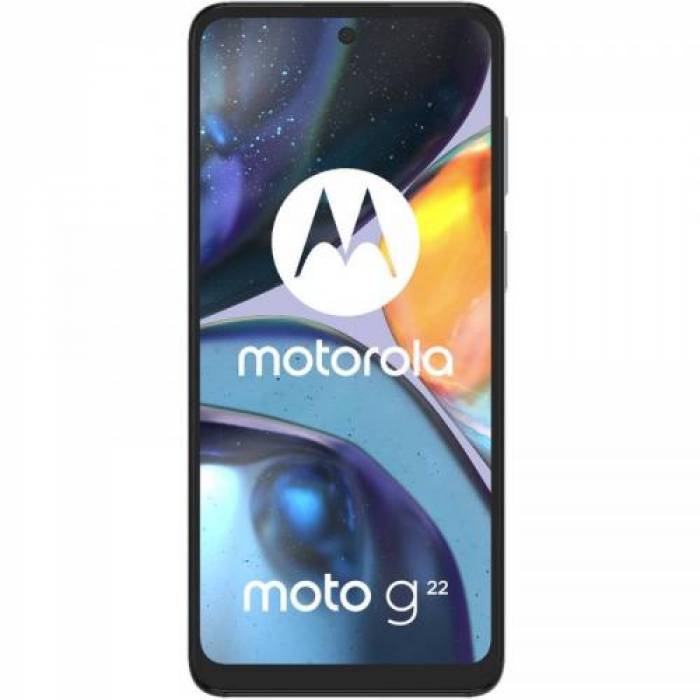 Telefon Mobil Motorola Moto G22 Dual SIM, 64GB, 4GB RAM, 4G, Pearl White