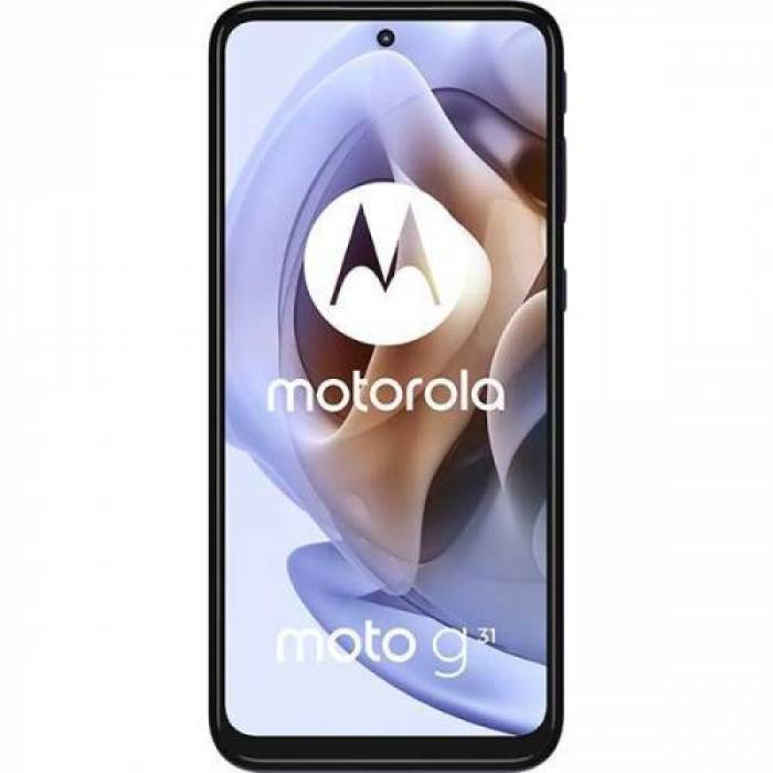 Telefon Mobil Motorola Moto G31 Dual SIM, 64GB, 4GB RAM, 4G, Baby Blue