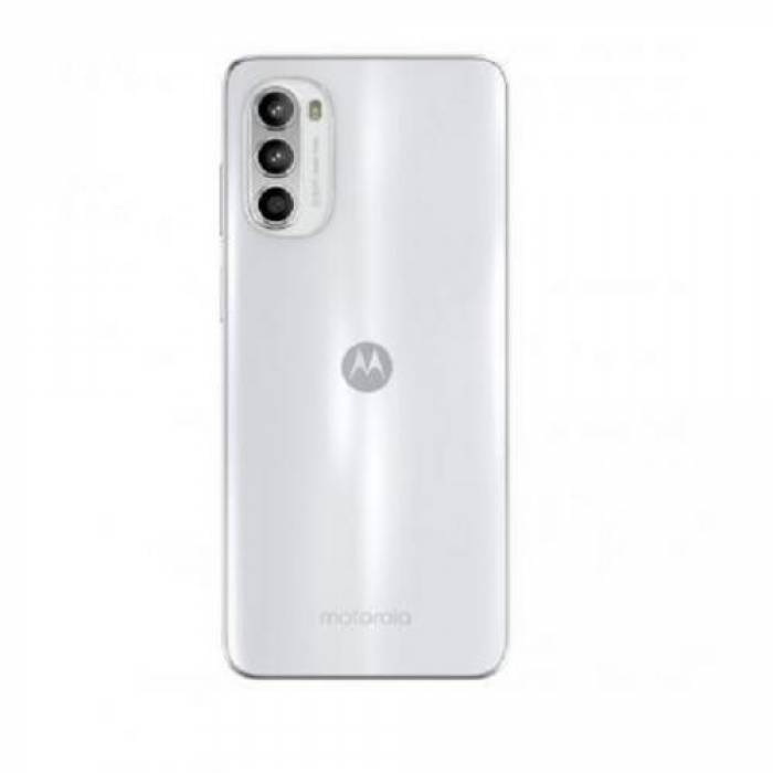 Telefon Mobil Motorola Moto G52 Dual SIM, 128GB, 4GB RAM, 4G, Metallic White