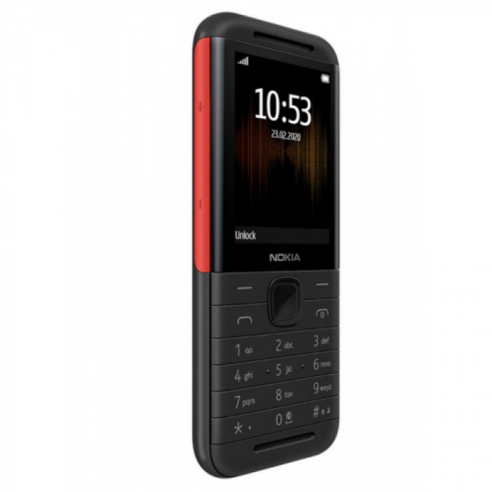 Telefon mobil Nokia 5310 2020 Dual Sim, 16MB, 2G, Black-Red