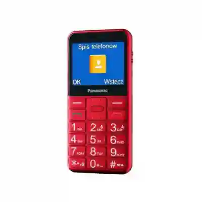 Telefon Mobil Panasonic KX-TU155 EXR Single SIM, 2G, Red