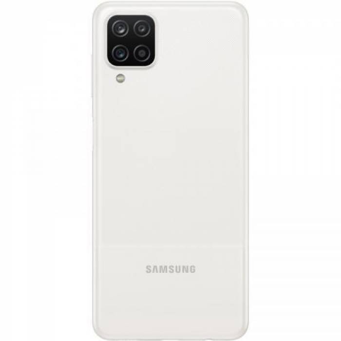 Telefon Mobil Samsung Galaxy A12 Nacho (2021), Dual SIM, 64GB, 4GB RAM, 4G, White