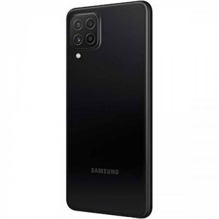 Telefon Mobil Samsung Galaxy A22 Dual SIM, 128GB, 4GB RAM, 4G, Black
