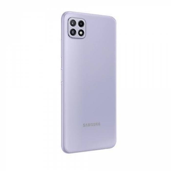 Telefon Mobil Samsung Galaxy A22 Dual SIM, 128GB, 4GB RAM, 5G, Violet