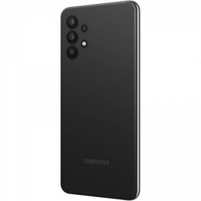 Telefon Mobil Samsung Galaxy A32, Dual SIM, 128GB, 4GB RAM, 4G, Awesome Black