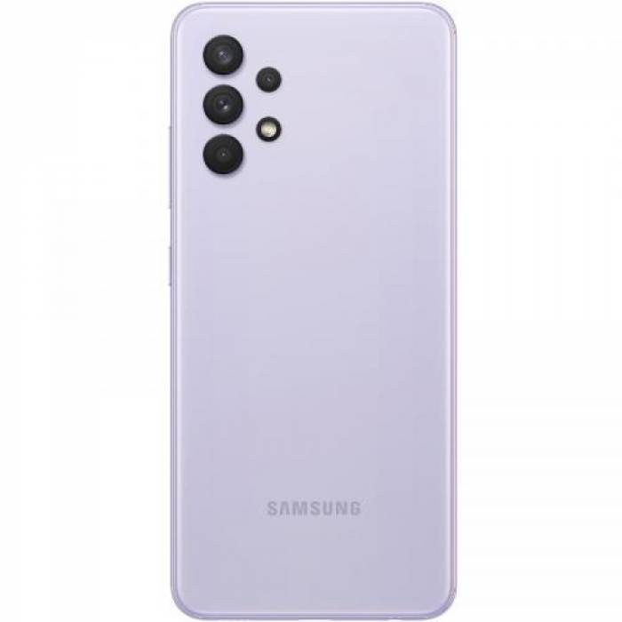 Telefon Mobil Samsung Galaxy A32, Dual SIM, 128GB, 4GB RAM, 4G, Awesome Violet